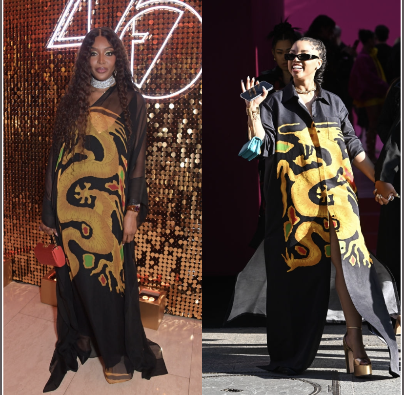 Naomi Campbell And Chloe Bailey Were Spied In Similar Valentino Dresses And They Look GoodT