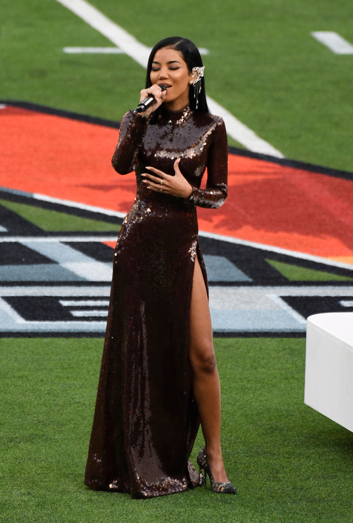 JHENE AIKO AT THE SUPER BOWL LVI, 2022