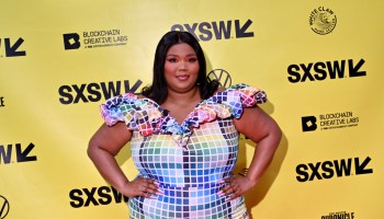 Lizzo stands on step and repeat at SXWS - 2022 SXSW Conference and Festivals