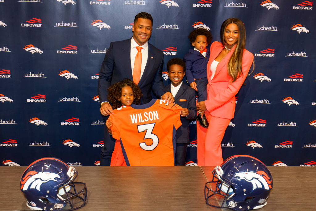 NFL on X: Your first look at Russell Wilson in that orange and