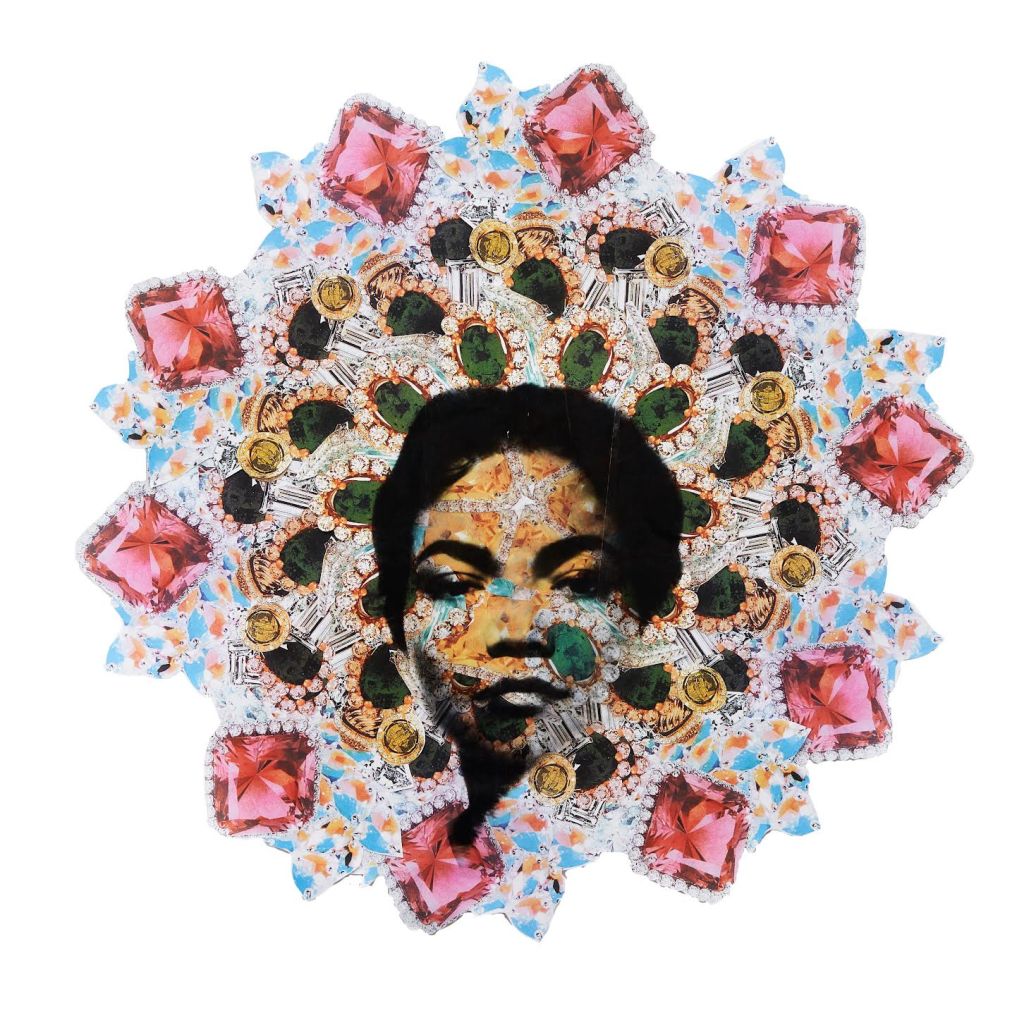 Eartha Kitt from The First Lady Collage Series