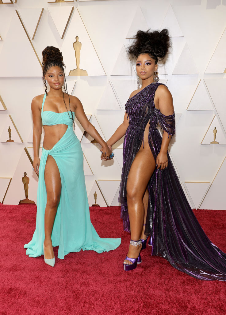 Halle Bailey and Chloe Bailey