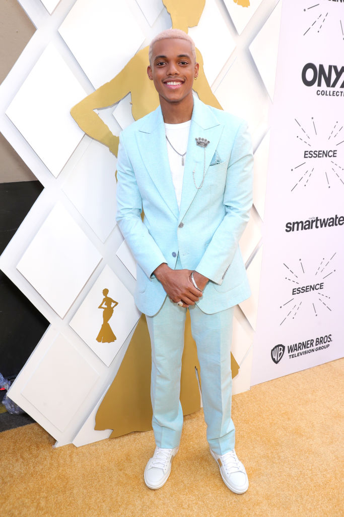 Jabari Banks In Grayscale