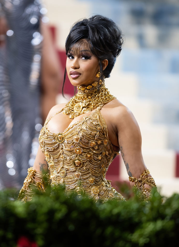 Cardi B's Updo
