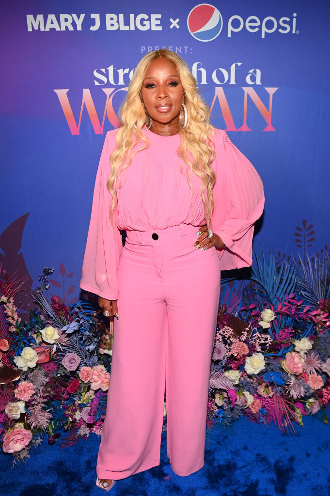 Mary J Blige at the Strength Of A Woman Festival Gospel Brunch