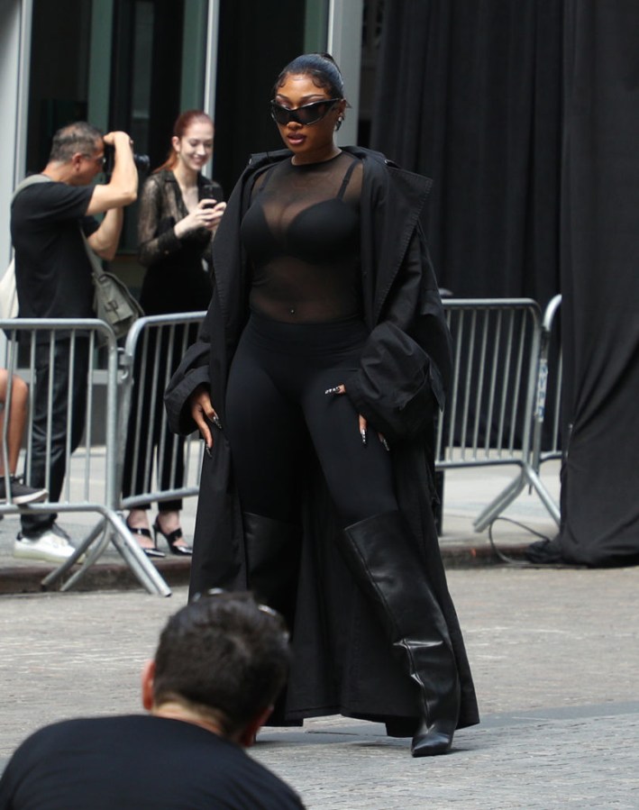 Balenciaga NYC Show Spring 23 Collection - Street Style - New York - May 2022