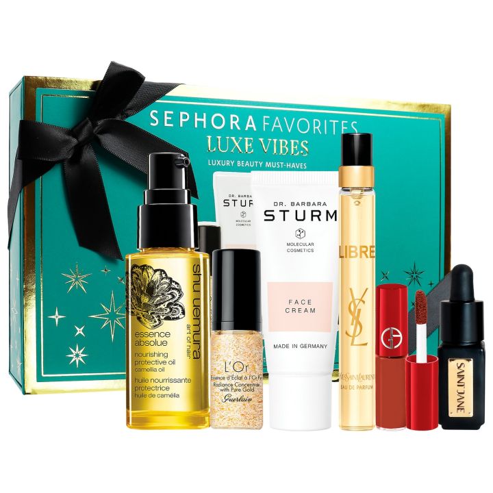 Sephora Favorites Luxe Vibes Mini Luxury Beauty Sampler Set