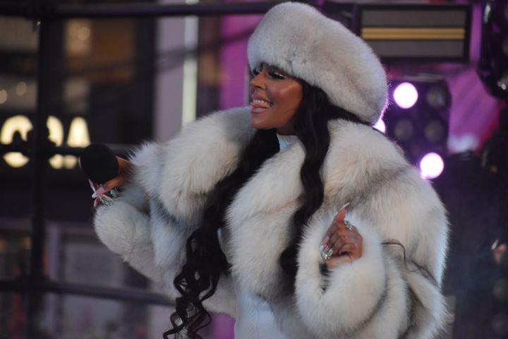 Ashanti at the Times Square New Year's Eve Celebration, 2021-2022