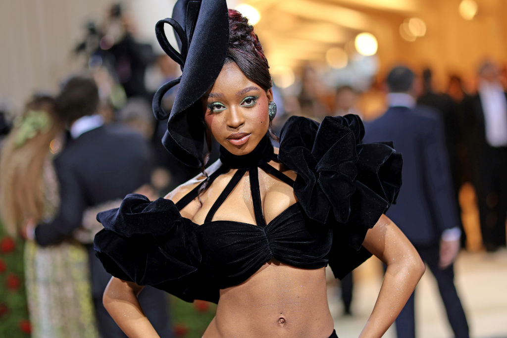 Normani abs at the 2022 met gala