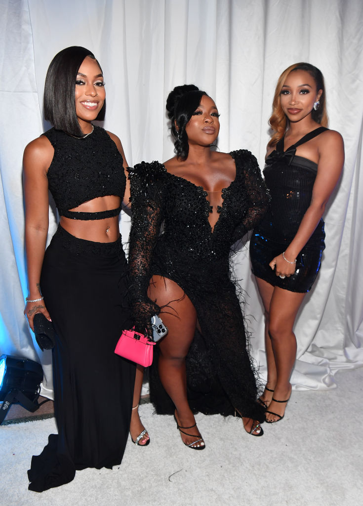 Reginae Carter and Zonnique Pullins