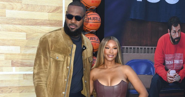 See Savannah & LeBron James Hit The Pilates Studio Together Los Angeles Premiere Of Netflix's "Hustle" - Arrivals