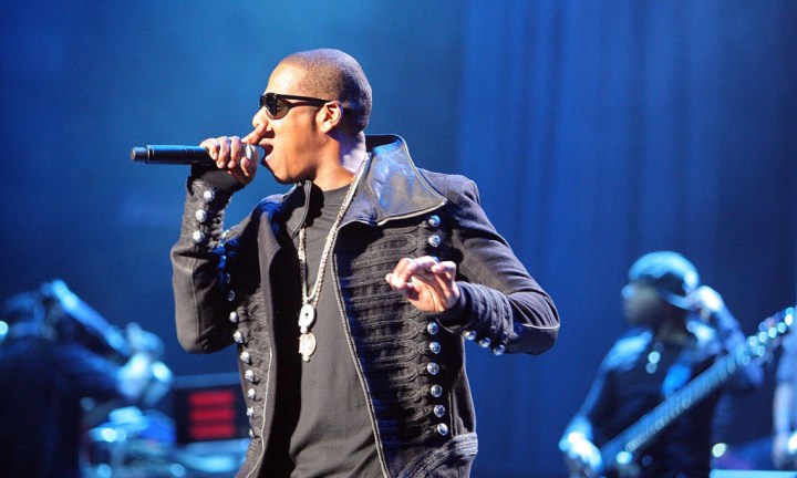 (031110 Boston, MA) Jay Z performs at the Garden Thursday, March 11, 2010. Staff Photo By Matt Stone