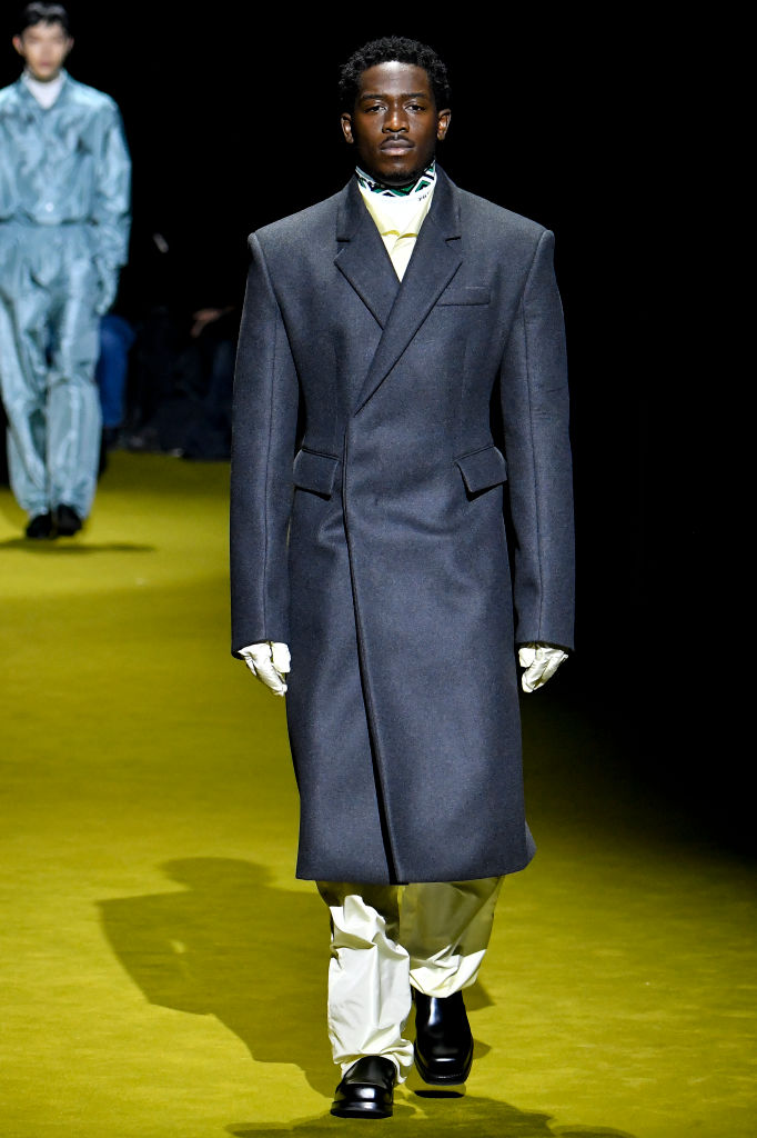 Damson Idris Prada - Runway - Fall/Winter 2022-2023 Milan Men Fashion Week