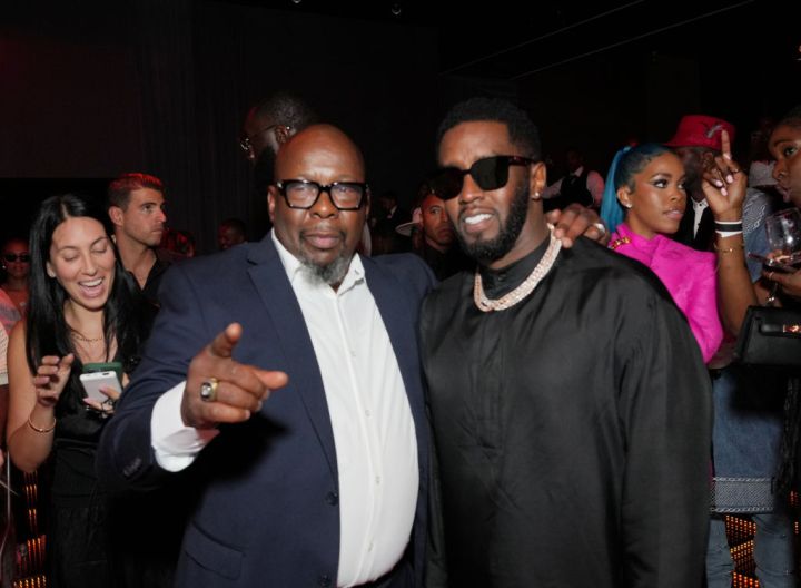 Bobby Brown and Diddy