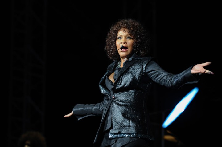 Whitney Houston in concert