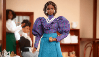 Madam C.J. Walker Is Honored With an Inspiring Women Barbie doll.