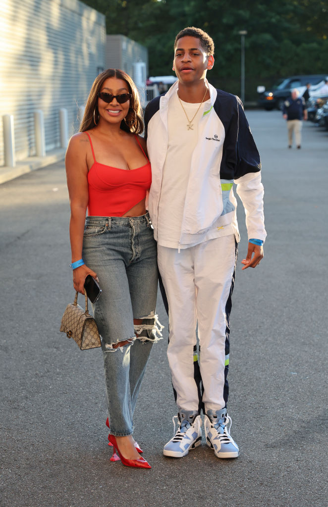 Lala Anthony & Kiyan Carmelo Anthony