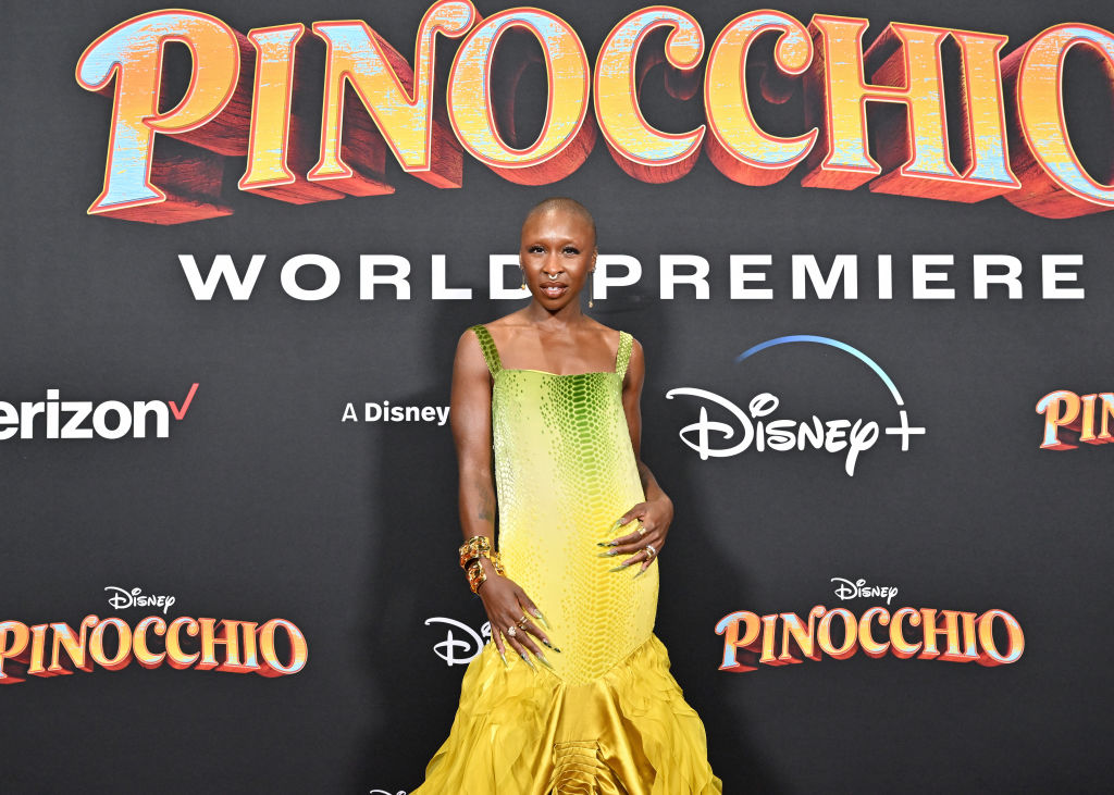 Cynthia Erivo Wore John Galliano x Dior To The 'Pinocchio' LA Premiere