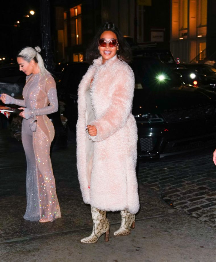 LaLa: Baby Pink Maxi Fur