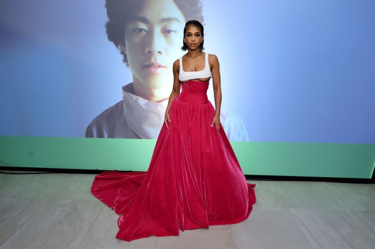 Lori Harvey Attends Harper's BAZAAR Global ICONS party