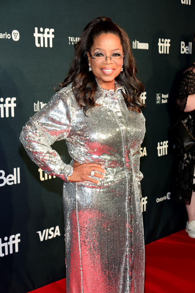 Oprah Wore Brandon Maxwell Dress At The Toronto Film Festival