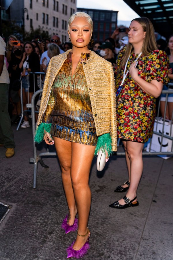 Celebrity Sightings In New York City - September 12, 2022