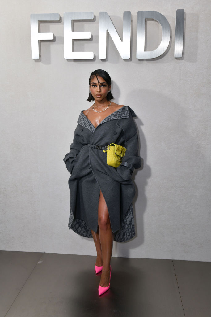 Lori Harvey At Fendi
