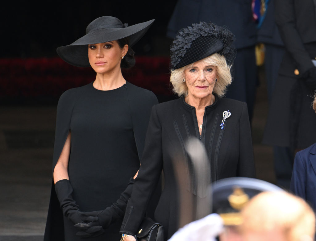 Meghan Markle dress at the queen's funeral