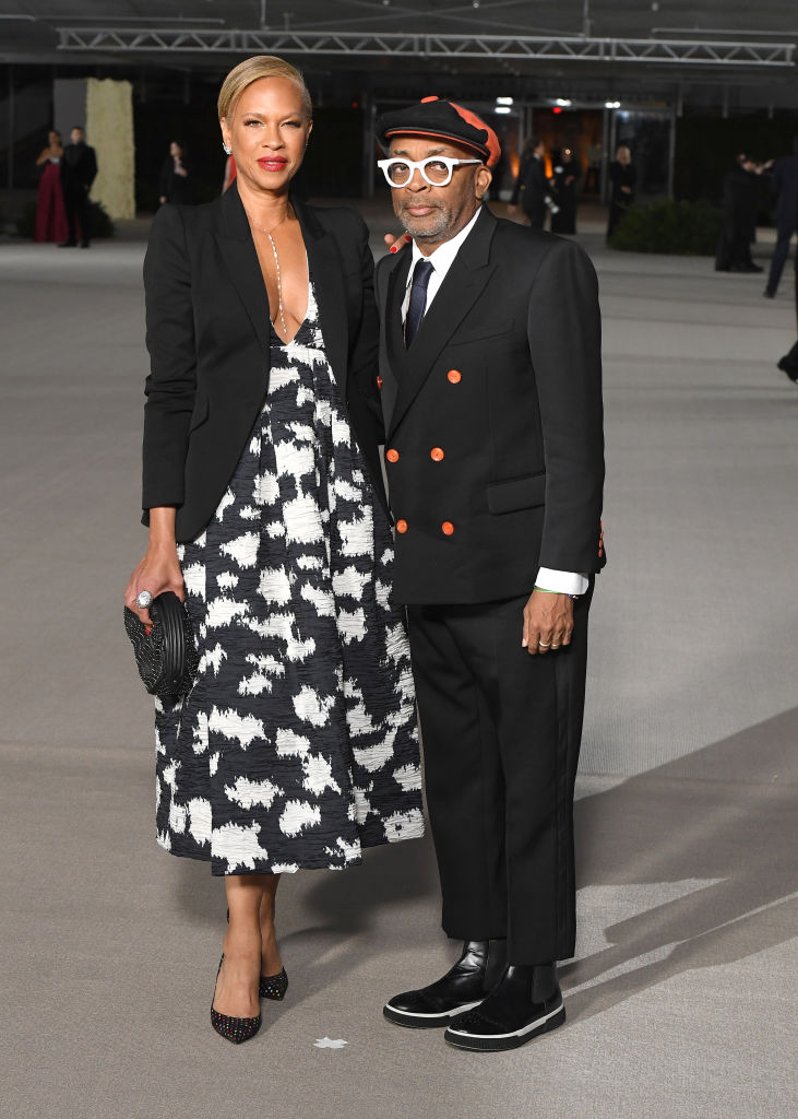 Tonya Lewis-Lee and Spike Lee