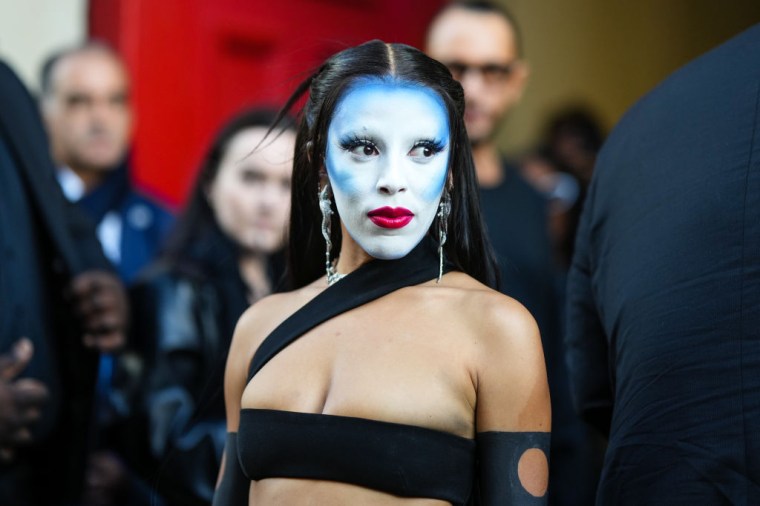 Doja Cat At The Monot Show During Paris Fashion Week