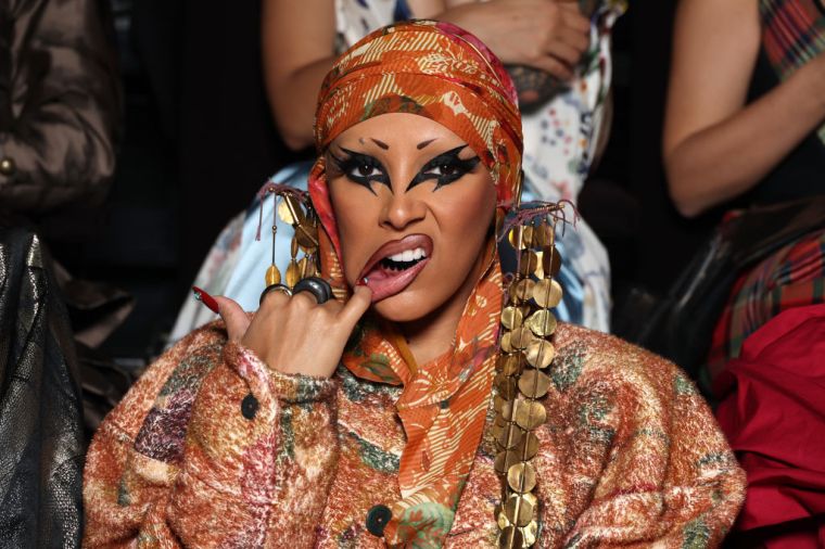 Doja Cat At The Vivienne Westwood Show For Paris Fashion Week