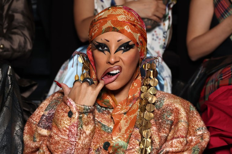 Doja Cat At The Vivienne Westwood Show For Paris Fashion Week