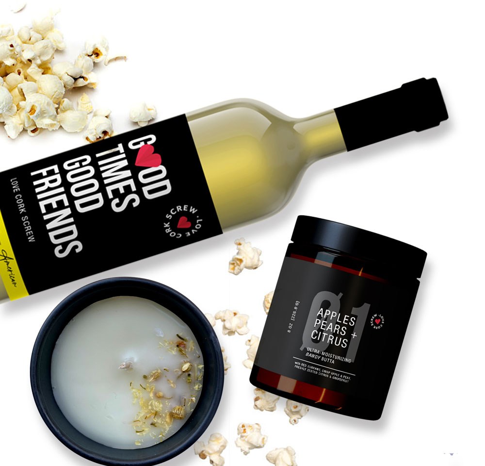 Love Cork Screw The Full Monty Gift Set