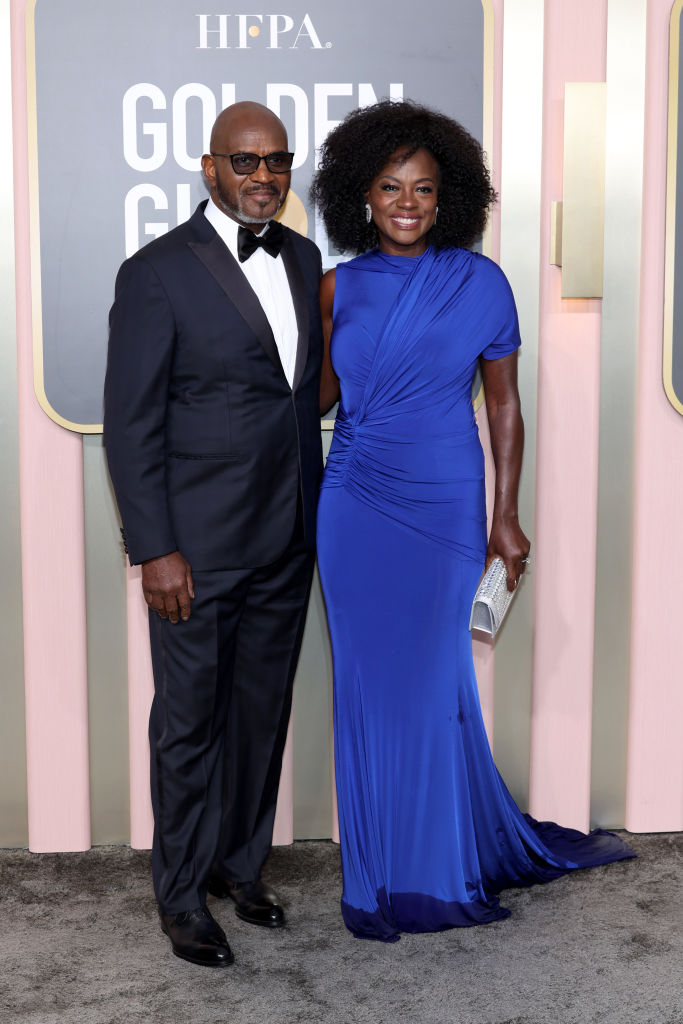 Julius Tennon and Viola Davis
