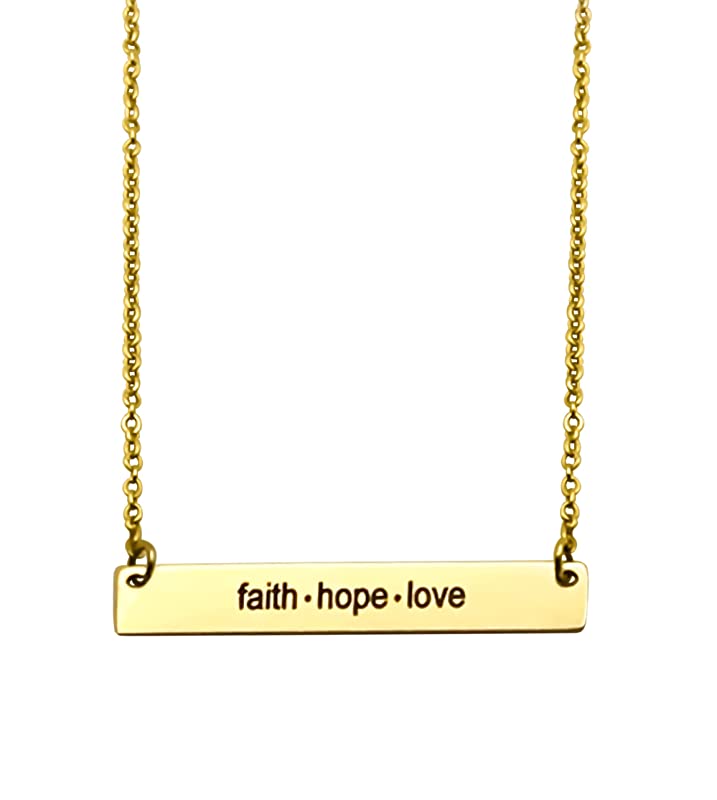 Faith Hope Love Necklace