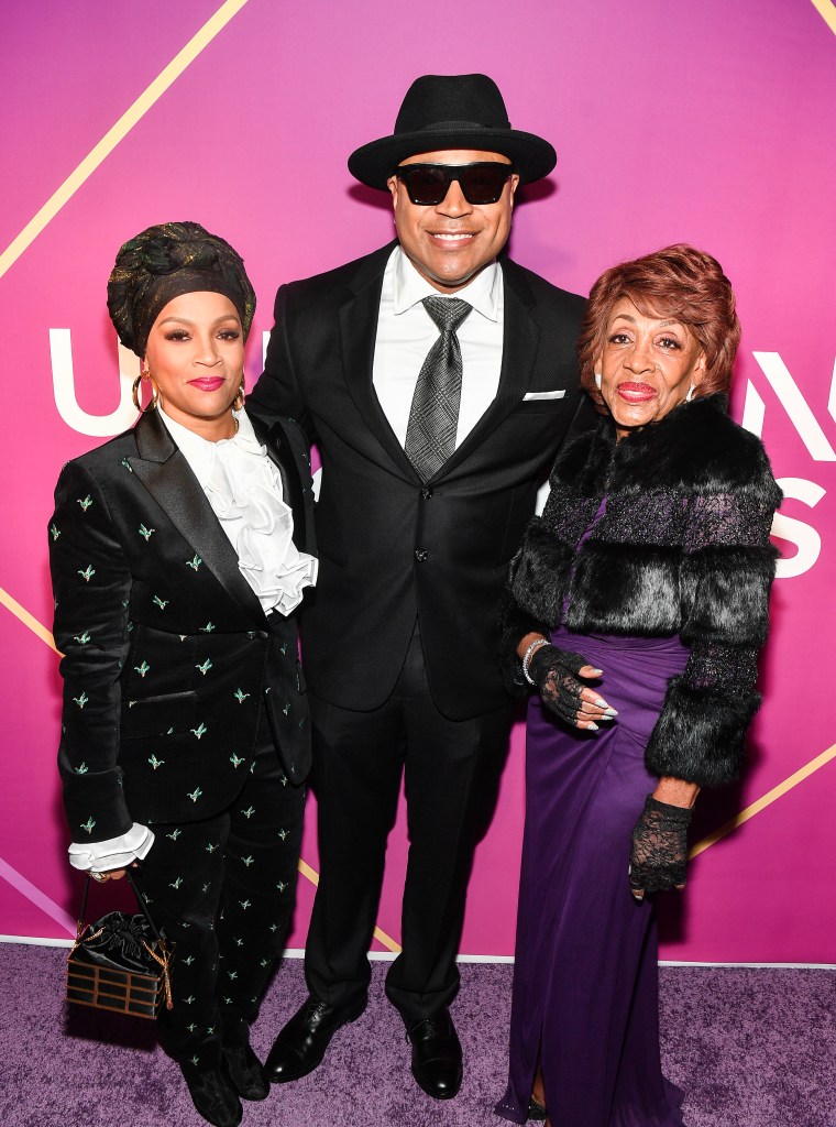 Simone Smith, LL Cool J, Congresswoman Maxine Waters