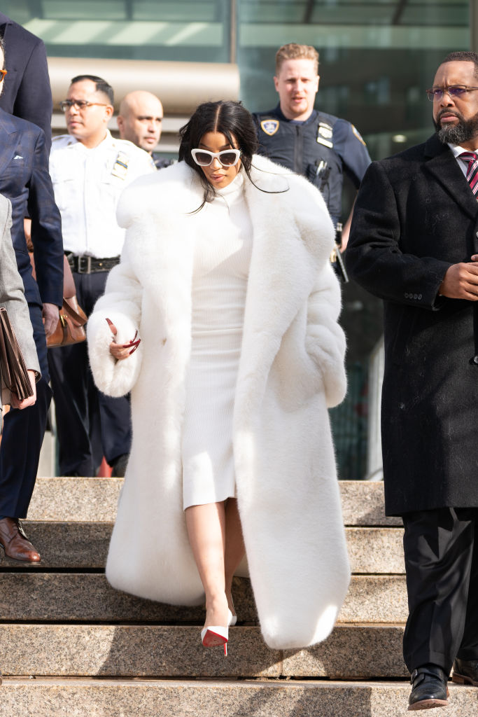 Cardi B Appears In Queens Court After Misdemeanor Guilty Plea In September