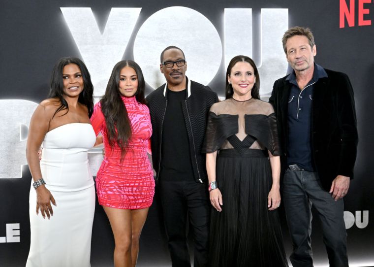 Nia Long, Lauren London, Eddie Murphy, Julia Louis-Dreyfus, and David Duchovny