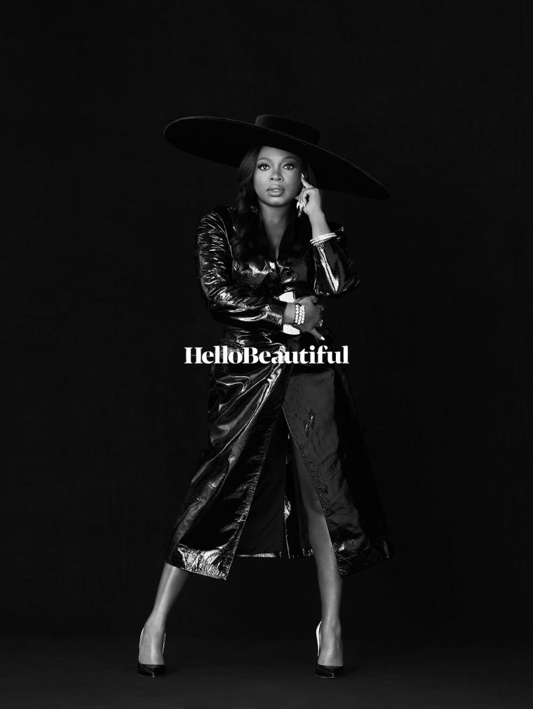 Naturi Naughton HelloBeautiful January 2023 Cover