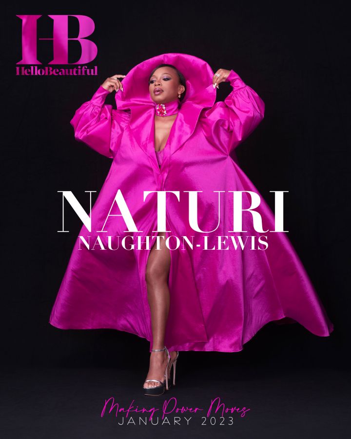 Naturi Naughton HelloBeautiful January 2023 Cover