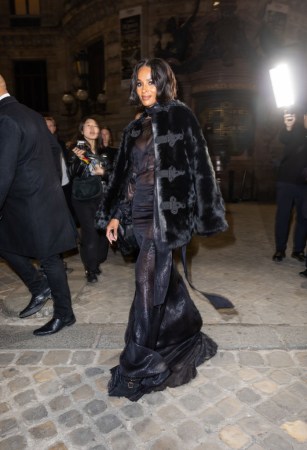 Celebrity Sightings - Paris Fashion Week - Womenswear Fall Winter 2023 2024 : Day Eight