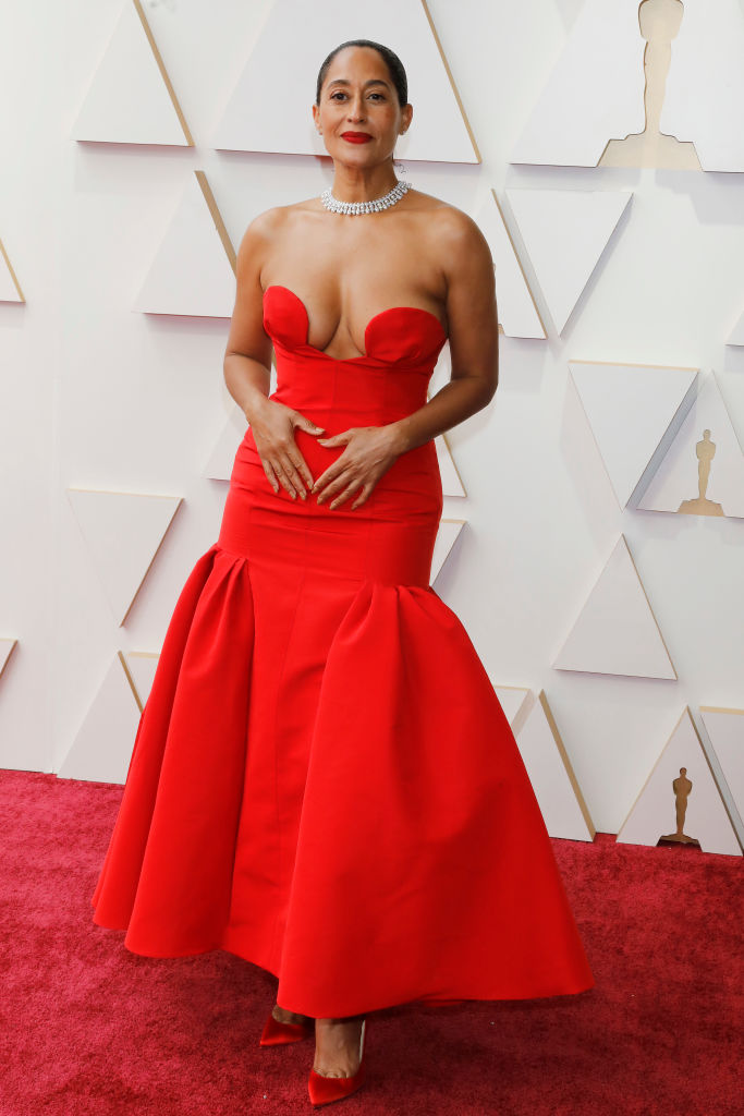 Red Carpet Arrivals for the 94th Academy Awards - Tracee Ellis Ross unforgettable Oscars dress