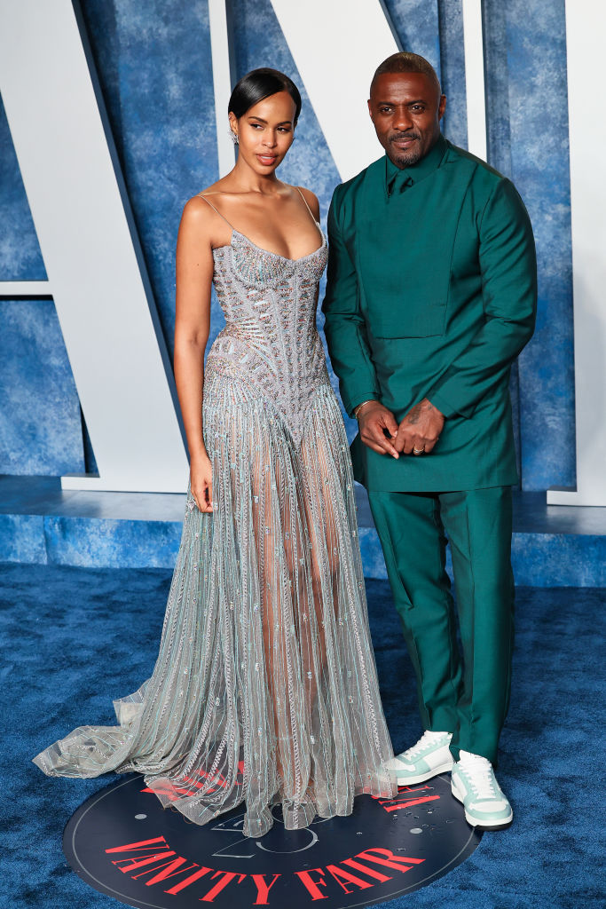 Sabrina Dhowre Elba and Idris Elba