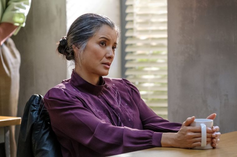 Detective Veronica Jin, played by Kelly Hu, is an ambitious cop who tap dances on our nerves. 