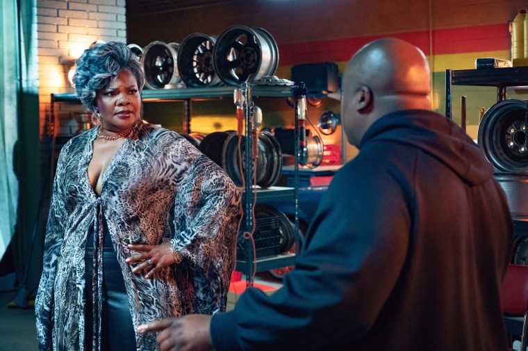 Goldie, played by Mo'Nique, is a Southern-style hustler who commands respect.