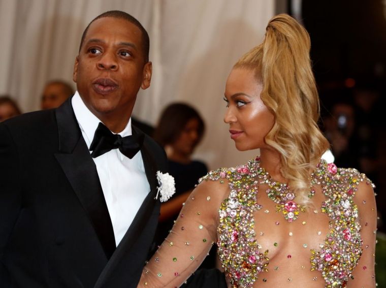 Jay Z and Beyonce at the 2015 Met Gala
