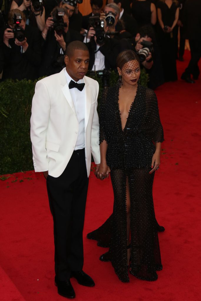 Jay Z and Beyonce at the 2014 Met Gala