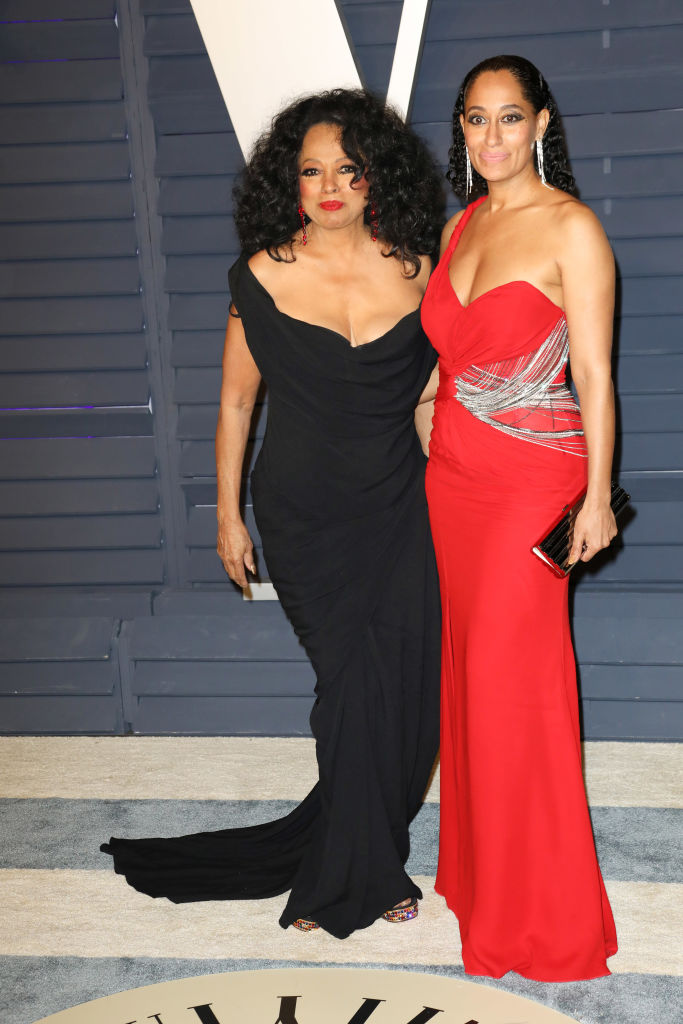 Diana Ross and Tracee Ellis Ross