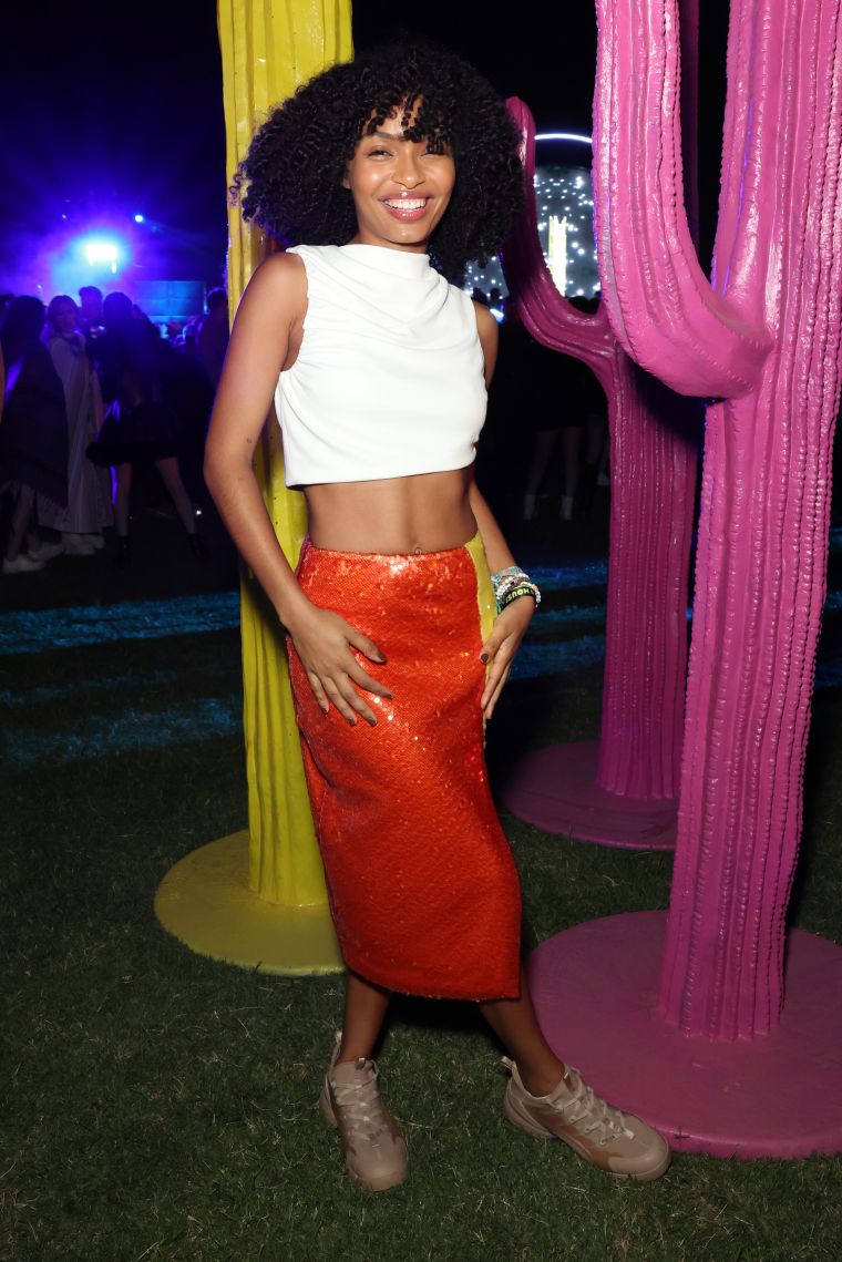 Yara Shahidi at Nylon House