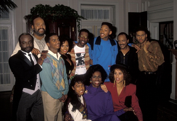 On the Set of "The Fresh Prince of Bel-Air"